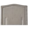 Sleepwell Crown Nail Velvet Headboard