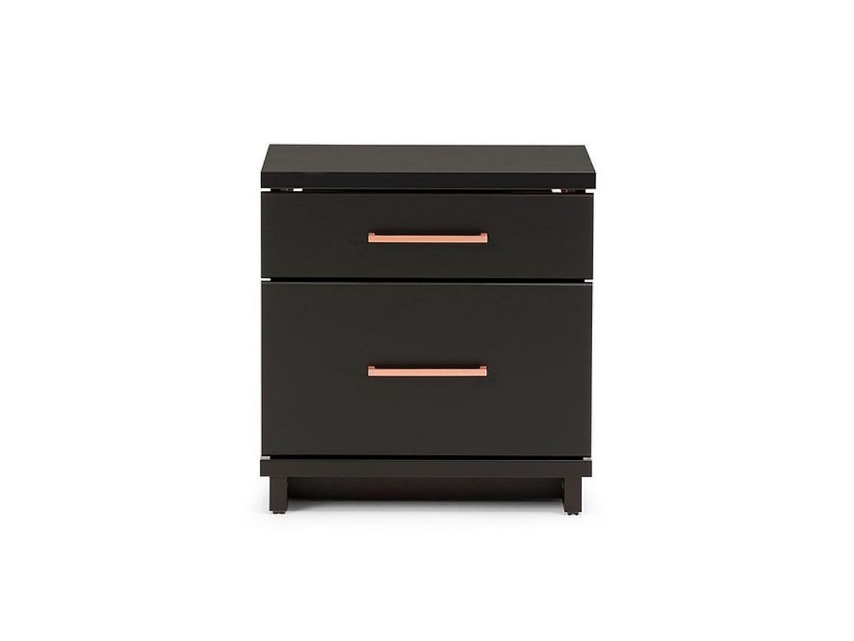 Fox 2 Drawer Bedside Table - The Bedroom Store
