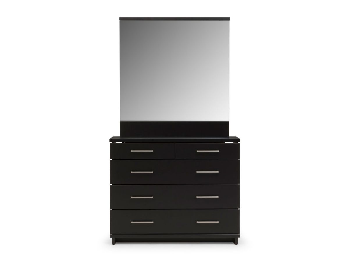 Fox 5-drawer Dresser with Mirror - The Bedroom Store
