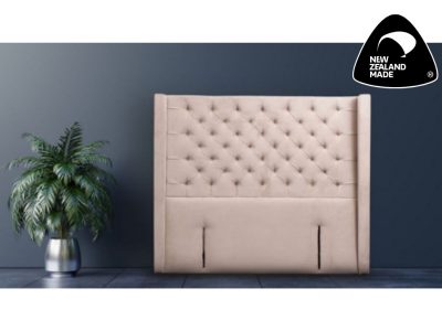 winger tufted curved headboard
